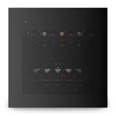 KLARSTEIN Velaire Cave &agrave; vin 2 zone encastrable Moderne Protection UV 36 bouteilles