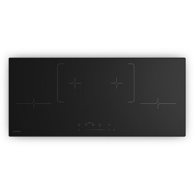 KLARSTEIN Velaire Table de cuisson induction 90cm 4 Zones 7000W Curseur Tactile Minuterie