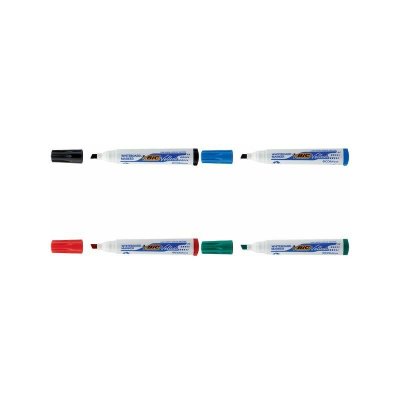 BIC VELLEDA Lot de 12 Marqueur tableau blanc Velleda 1751 Pte Biseau Vert
