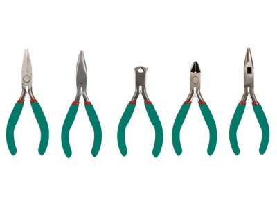 JLELECTRONIQ Velleman 37953 Kit de 5 Pinces de pr&eacute;cision