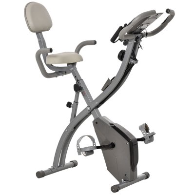 HOMCOM V&eacute;lo d'appartement cardio Fit 97x51x115cm Gris