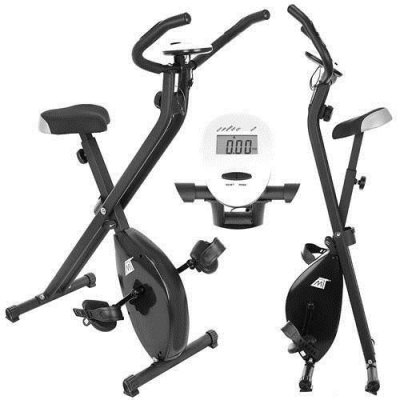 GENERIQUE V&eacute;lo d'appartement pliable cardio pro avec fonction fr&eacute;quence cardique