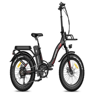  V&eacute;lo &Eacute;lectrique FAFREES F20 Max - Roues 20"" - Moteur 500W - Batterie 48V 22.5AH - Noir
