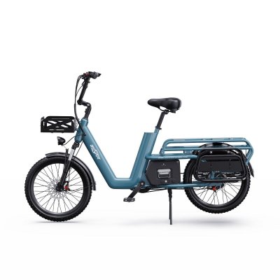 V&eacute;lo &eacute;lectrique OT01 48V 650W 62Nm 27Ah 80-100km 20"" frein hydraulique 180kg &eacute;clairage LED Bleu