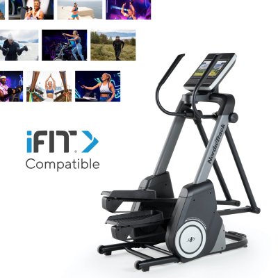  V&eacute;lo Elliptique FreeStride Trainer FS14i Connect&eacute; iFIT / Ecran tactile 14 / 26 niveaux de r&eacute;sistance