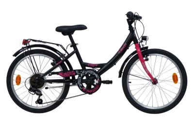 NON RENSEIGNE V&eacute;lo VTC 20'' Fille Rigide Acier Olinda - 6 vitesses 