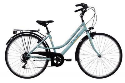 NON RENSEIGNE V&eacute;lo VTC 28 Femme - 6 Vitesses - D&eacute;railleur SHIMANO TY21+ Potence r&eacute;glable & Equipement complet City
