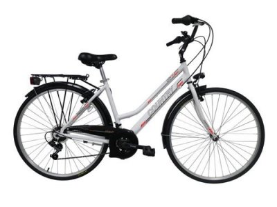 NON RENSEIGNE V&eacute;lo VTC 28'' Rigide pour Femme Alu Country - 21 vitesses - Shimano - Blanc