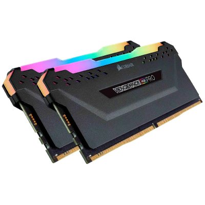 CORSAIR Vengeance RGB PRO - 2 x 16 Go - DDR4 3200 MHz - RGB - Noir