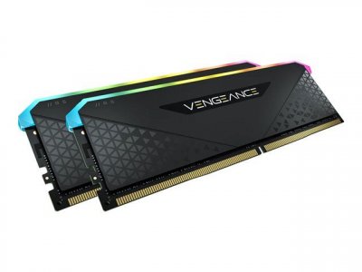 CORSAIR Vengeance rgb rs cmg32gx4m2d3600c18 ddr4 3600 mhz 32 go noir