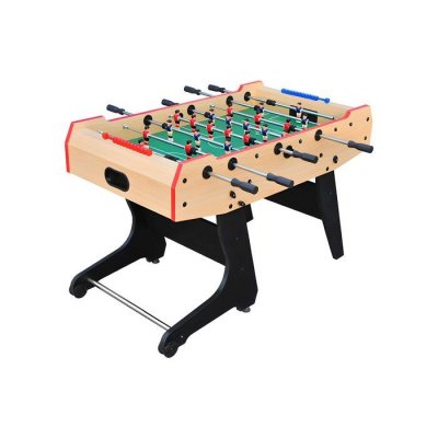 VENTE UNIQUE Vente-unique Baby foot pliable STADIUM en MDF - 137 x 74,5 x 86 cm
