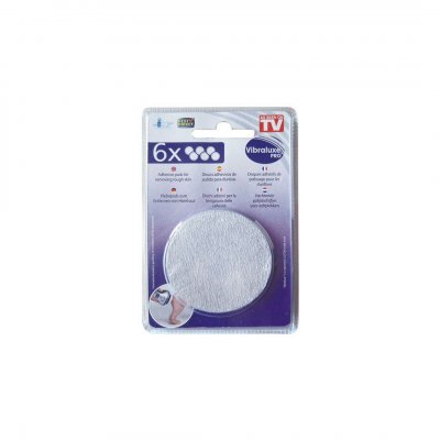 VENTEO  - disques adh&eacute;sifs - vibraluxe - blanc - adulte - recharges
