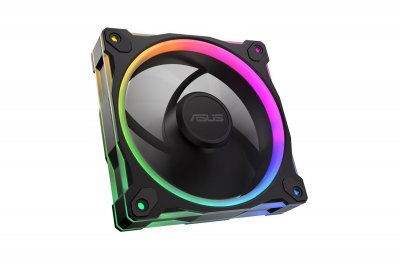 ASUS Ventilateur  Prime MR120 Fan ARGB Reverse Black 12 cm Noir - Neuf