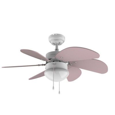 CECOTEC Ventilateur de plafond  energysilence 3600 vision purple lilas, lampe, 92cm diam&egrave;tre