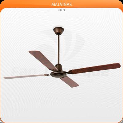 FARO Ventilateur de plafond classique 140 cm rouille  MALVINAS 33111
