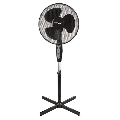 GREEN BLUE Ventilateur de sol GreenBlue 40W avec 3 niveaux de d&eacute;bit d'air