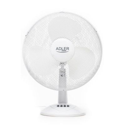 ADLER Ventilateur de table t&ecirc;te rotative 40 cm 90W 3 vitesses  AD 7304