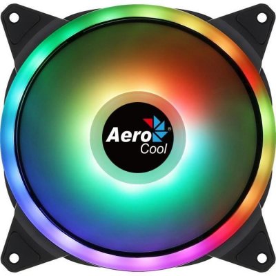 AEROCOOL Ventilateur PC 140mm  DUO14 ARGB LED Dual Ring 6-Pin