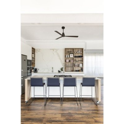 FARO BARCELONA Ventilateur plafonnier nassau - 6 vitesses - marron - moteur dc