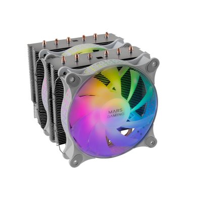 MARS GAMING Ventilateur Pour Processeur  Mcpu-xt Rgb (blanc)