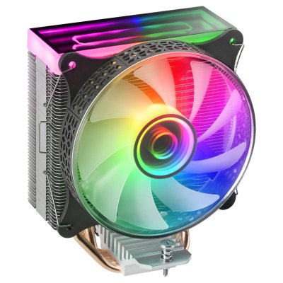 MARS GAMING Ventilateur pour processeur mcpu-vr rgb (noir) 8435693102588