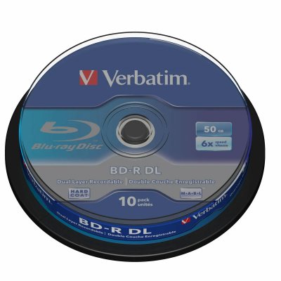 VERBATIM  - 43746 - 6x - 50 Go - Pack Spindle/Bleu