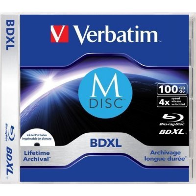 VERBATIM  43833 vierge Transparent/blanc