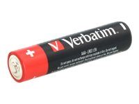VERBATIM  - Batterie 10 x AAA / LR03 - Alcaline 