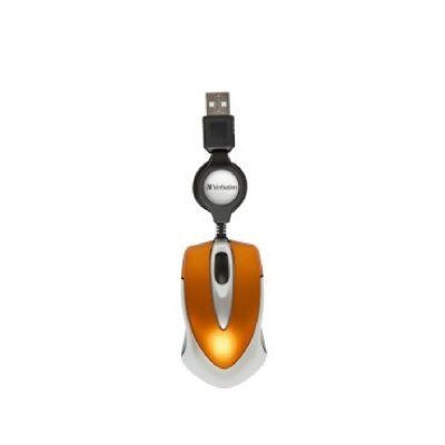 VERBATIM  Go Mini Mouse 1000dpi Orange