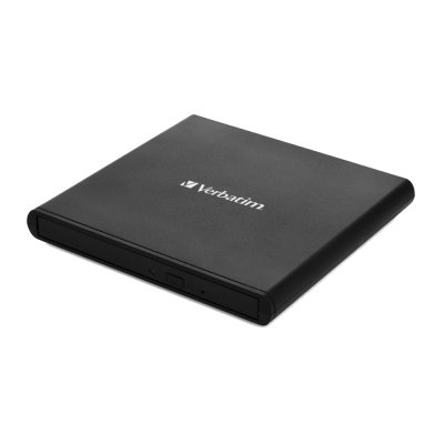 VERBATIM  Graveur CD/DVD externe ultramince - 98938 - Noir