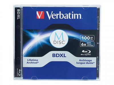 VERBATIM  M-DISC Blu-ray XL Rohling 100 GB 98912 1 St. Jewelcase