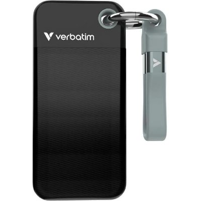 VERBATIM  Pocket Ssd 1 To Usb Type-c 3.2 Gen 2 (3.1 Gen 2) Noir, Gris 