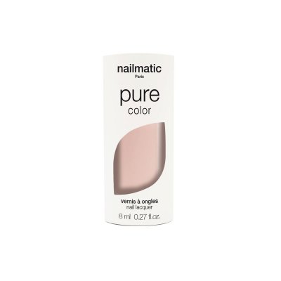 Vernis Biosourc&eacute; Pure Color - Nailmatic Sasha - Beige Clair Ros&eacute;