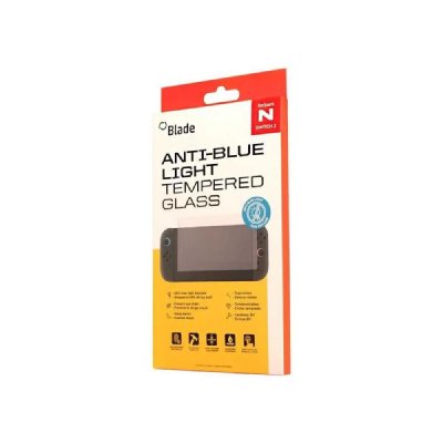 JUST FOR GAMES Verre tremp&eacute; anti-lumi&egrave;re bleue - Nintendo Switch 2