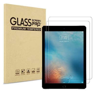 PHONILLICO Verre Tremp&eacute; - &reg; - iPad AIR 1/2 Pro 5 6 - Pack de 2 - Anti Rayure - R&eacute;sistant