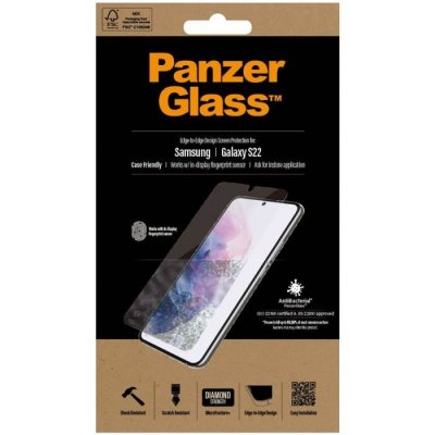 PANZERGLASS Verre Tremp&eacute; pour Samsung Galaxy S22  Transparent
