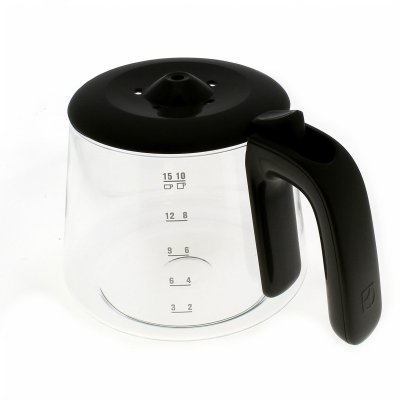 ELECTROLUX Verseuse couleur noire avec couvercle pour Cafeti&egrave;re
