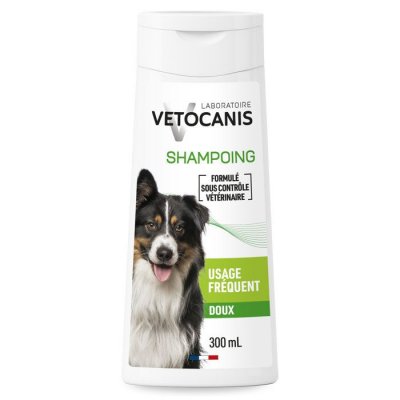 VETOCANIS  Shampoing Usage Fr&eacute;quent pour Chien, &agrave; l'Aloe Vera, 300ml