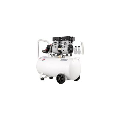 VEVOR  Compresseur Air Sans Huile Compresseur Air Horizontal 750W 50L Silencieux