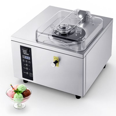 VEVOR  Sorbeti&egrave;re Turbine &Agrave; Glace Dure Gelato Sorbet 5 L/h Pour Restaurant