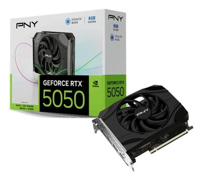 VGA PNY GEFORCE RTX 5050 8GB Single Fan ( VCG50508SFXPB1) - Neuf