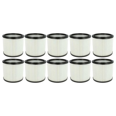  Vhbw - 10x filtre rond pour aspirateur multifonction compatible avec Lavor Nilo, Pondy