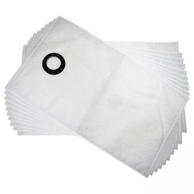 VHBW  - 10x sacs compatible avec Makita 440, 445 aspirateur - microfibres non tiss&eacute;es, blanc