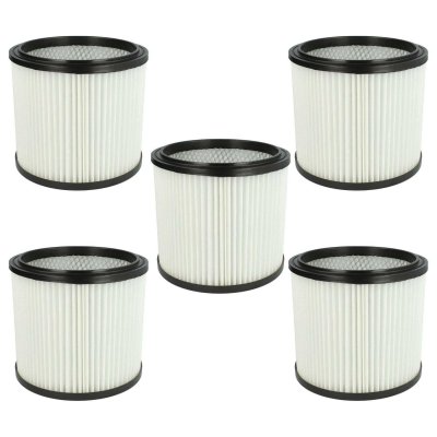  Vhbw - 5x filtre rond pour aspirateur multifonction compatible avec Einhell th-vc 1930 sa