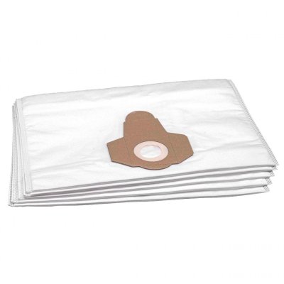VHBW  5x Sacs compatible avec Stihl 61 E, SE 61 aspirateur - microfibres non tiss&eacute;es, blanc