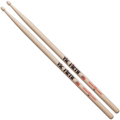 VIC FIRTH  5a Baguettes Hickory Avec Olive En Bois