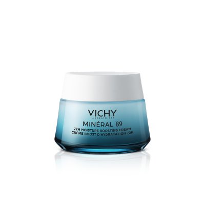 VICHY Mineral 89-Cr&egrave;me boost hydratation Tous types de peau-Pot 50ml