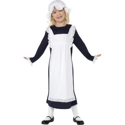 SMIFFY S Victorian Poor Girl Costume, Female Small Age 4-6