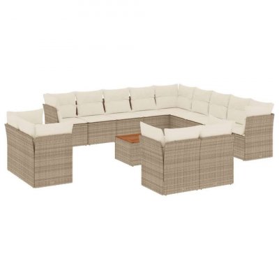 VIDAXL VIDA XL Ensemble Salon de jardin - 14 pcs
