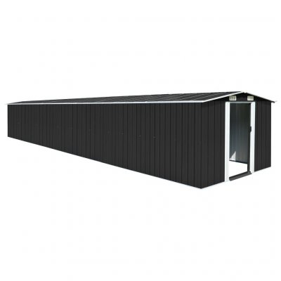 VIDAXL  - Abri de jardin Anthracite 257x779x181 cm Acier galvanis&eacute;